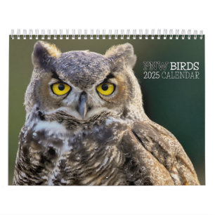 PNW BIRDS 2025 - PACIFIC NORTHWEST BIRDS   CALENDAR