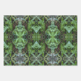 PNW ferns Wrapping Paper Sheets