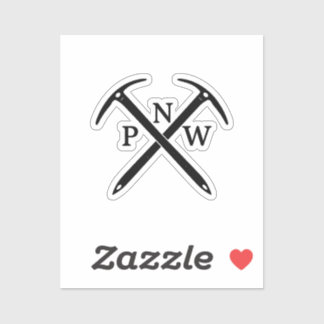 PNW Ice Axe Sticker