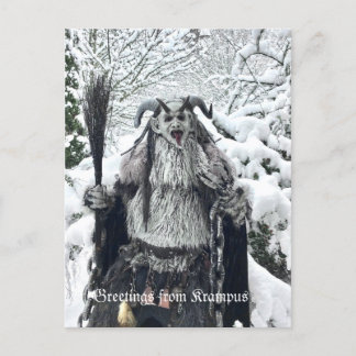 PNW Krampus Postcard