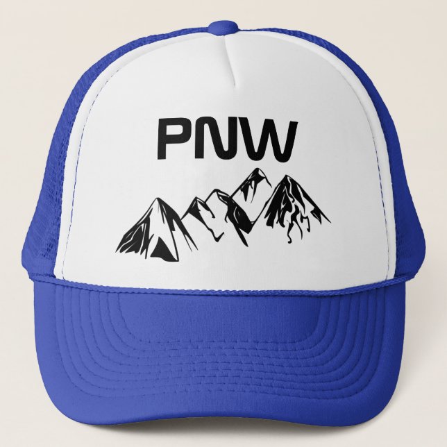 PNW Trucker Hat Big Font (Front)