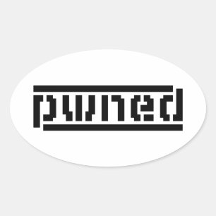 pnwed oval sticker