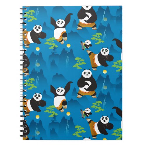 Po and Bao Blue Pattern Notebook