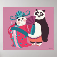 Po and Mei Mei Poster