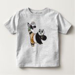 Po Ping And Bao Kicking Toddler T-shirt at Zazzle