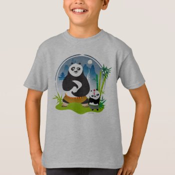 Po Ping And Bao Pose T-shirt by kungfupanda at Zazzle