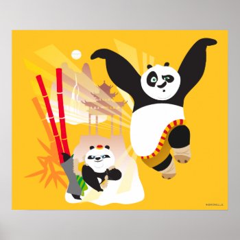 Po Ping And Bao Poster by kungfupanda at Zazzle