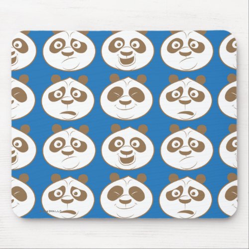Po Ping Blue Pattern Mouse Pad