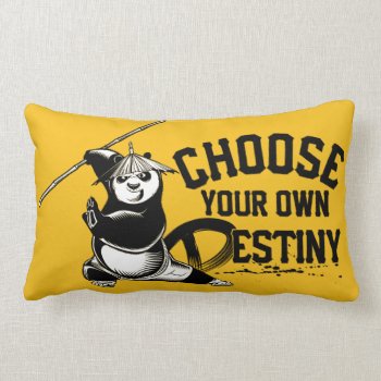 Po Ping - Choose Your Own Destiny Lumbar Pillow by kungfupanda at Zazzle