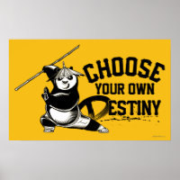 Po Ping - Choose Your Own Destiny Poster