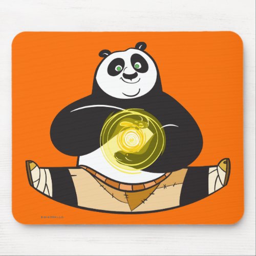 Po Ping Doing the Splits Mouse Pad
