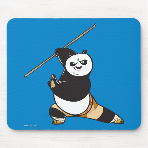 Po Ping Dragon Warrior Mouse Pad