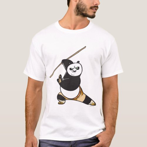 Po Ping Dragon Warrior T_Shirt