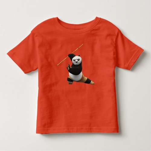 Po Ping Dragon Warrior Toddler T_shirt