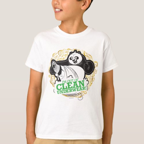 Po Ping _ Im Clean out of Underwear T_Shirt