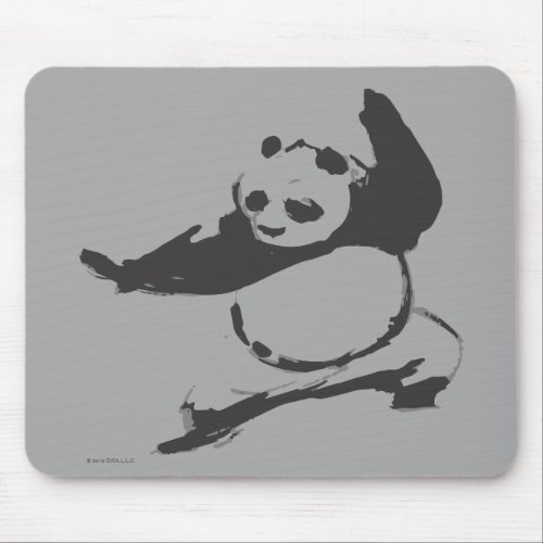 Po Ping _ Legendary Dragon Warrior Mouse Pad