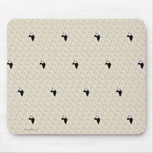 Po Ping Silhouette Pattern Mouse Pad