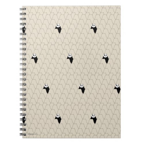 Po Ping Silhouette Pattern Notebook