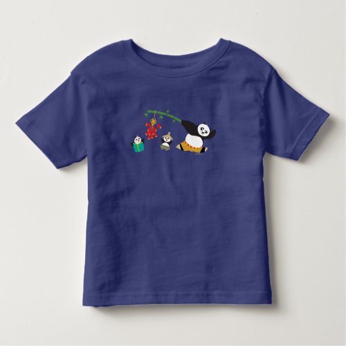 Po Playing with Pandas Toddler T_shirt