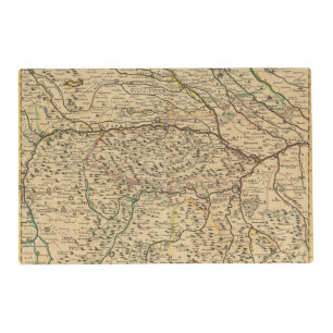 Po River Valley in Italy Placemat