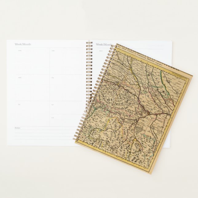 Po River Valley in Italy Planner (Display)