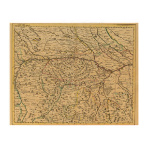 Po River Valley in Italy Wood Wall Art