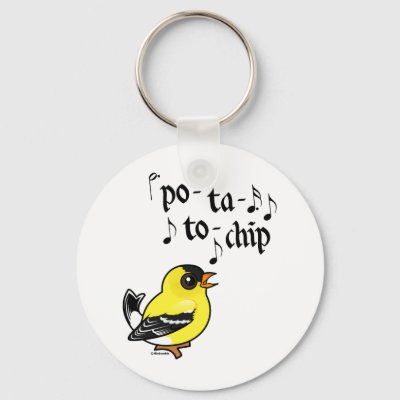 Po-ta-to-chip! Keychain