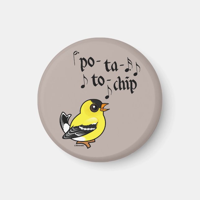Po-ta-to-chip! Magnet (Front)
