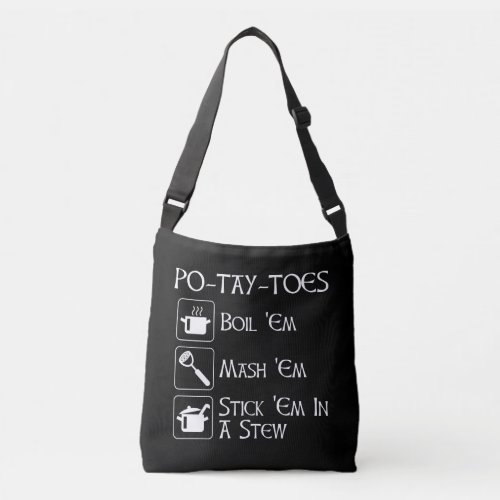 Po_Tay_Toes Crossbody Bag