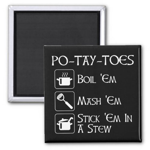 Po_Tay_Toes Magnet