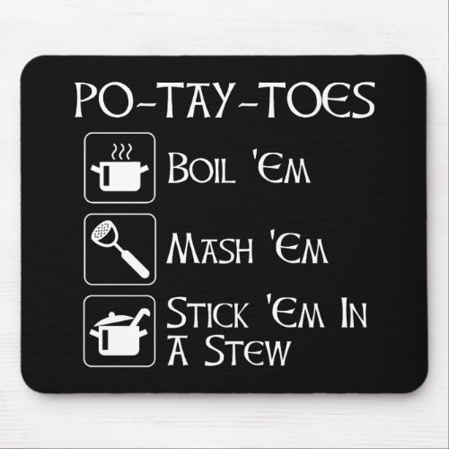 Po_Tay_Toes Mouse Pad