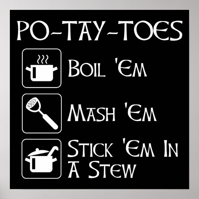 Po-Tay-Toes Poster (Front)