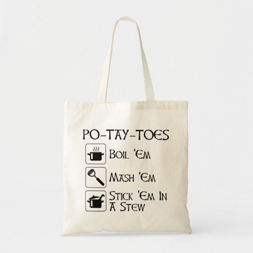 Po_Tay_Toes Tote Bag