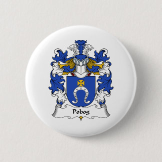 Pobog Family Crest Button