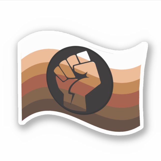 POC Colors Flag Sticker (Front)