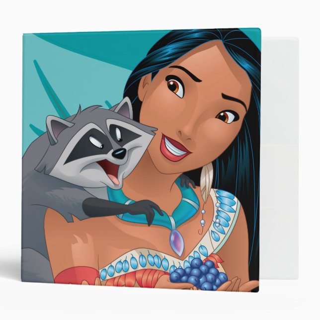 Pocahontas and Meeko Binder (Front/Inside)