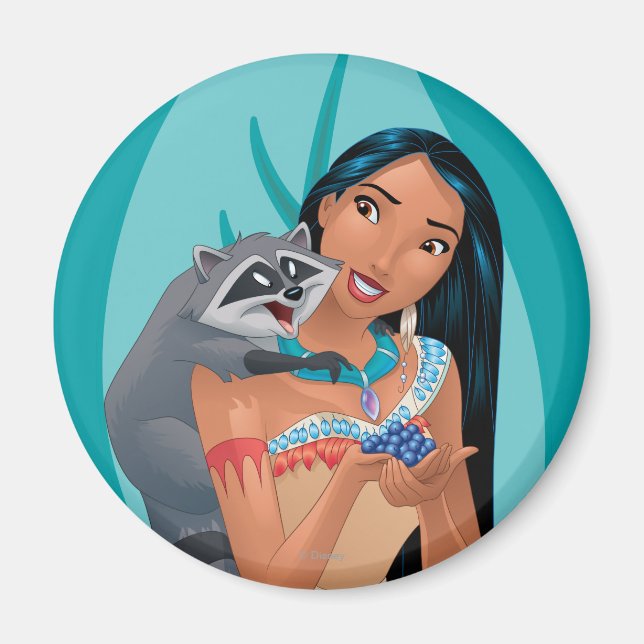 Pocahontas and Meeko Magnet (Front)