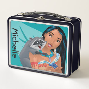 Pocahontas and Meeko Metal Lunch Box