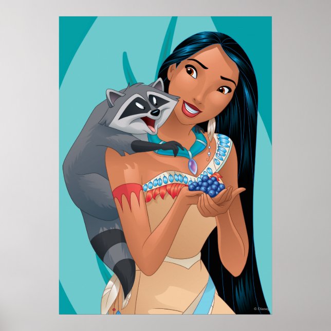 Pocahontas and Meeko Poster (Front)