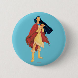 Pocahontas Cape Button