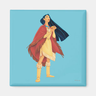 Pocahontas Cape Magnet