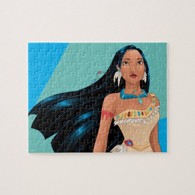 Pocahontas Closeup Jigsaw Puzzle (Horizontal)