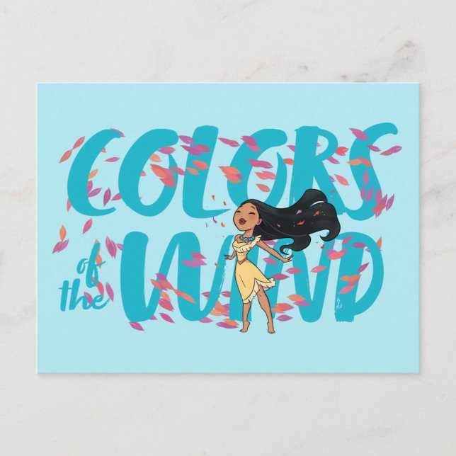 Pocahontas | Colors of the Wind Postcard (Front)