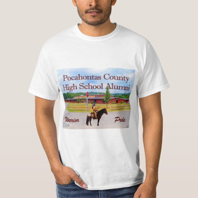 Pocahontas County High School Alumni T-shirt (Front)