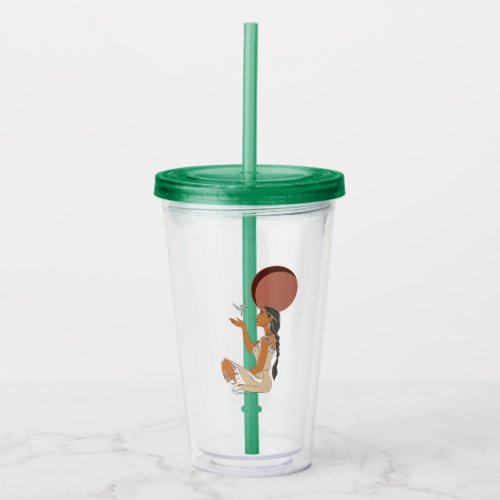 Pocahontas  Flit Captured Moment Acrylic Tumbler