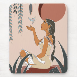 Pocahontas & Flit Captured Moment Mouse Pad
