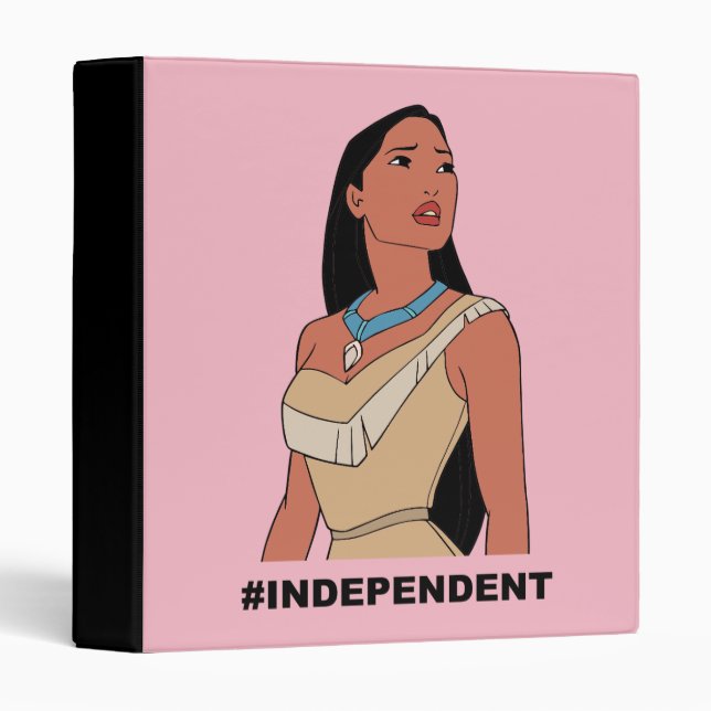 Pocahontas | #Independent 3 Ring Binder (Front/Spine)