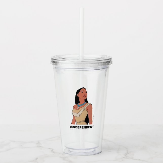 Pocahontas | #Independent Acrylic Tumbler (Front)