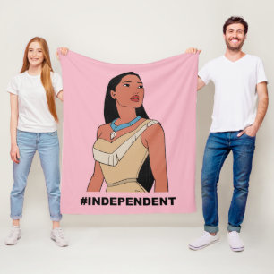 Pocahontas #Independent Fleece Blanket