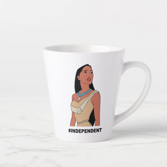Pocahontas | #Independent Latte Mug (Right)